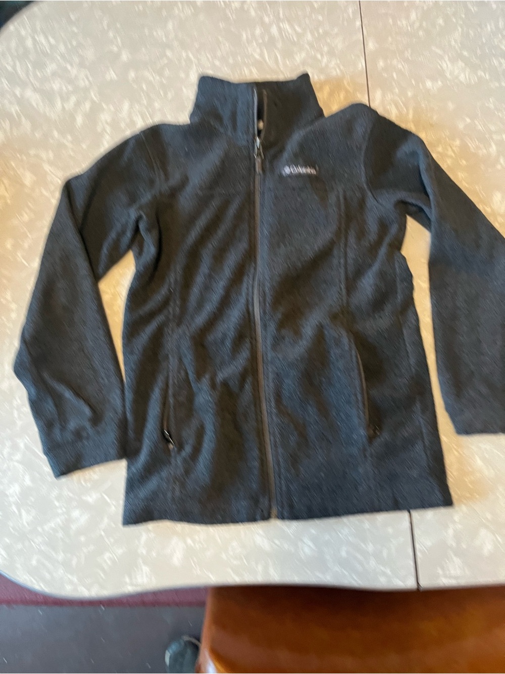 Columbia  Full-Zip Fleece Jacket - Charcoal Gray